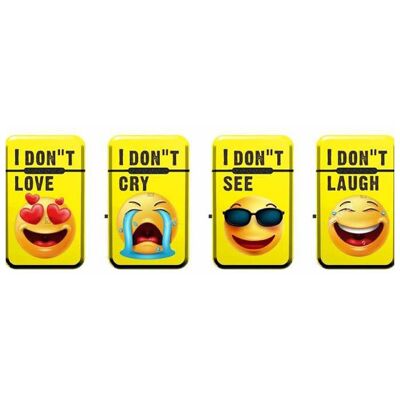 Encendedores Smiley Fun Doble Tormenta