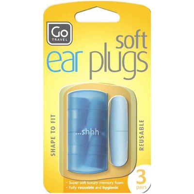 Soft earplugs
