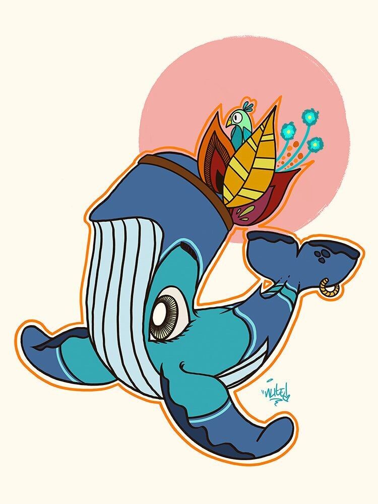 Póster Ballena NT La Sorpresa