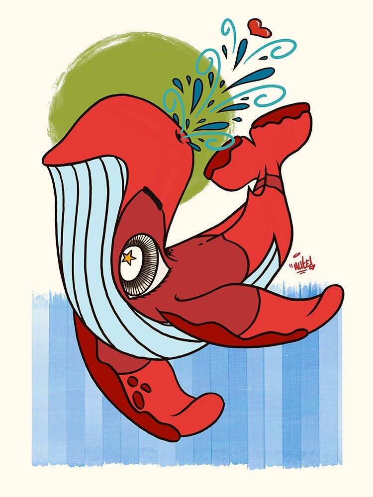 Póster Ballena NT L'Envie