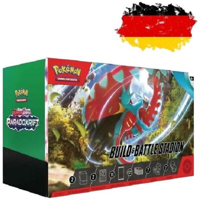 Pokémon KP04 Estadio de construcción y batalla alemán