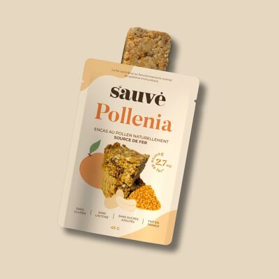 Pollenia - 6 snacks de hierro y vitalidad
