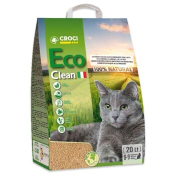 Litière végétale pour chat Eco Clean 6
