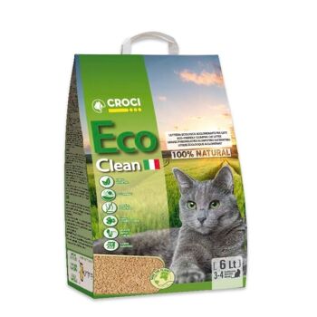 Litière végétale pour chat Eco Clean 7