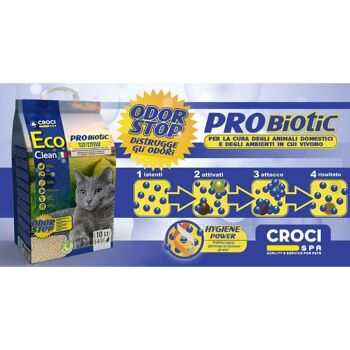 Litière pour chat - Eco Clean Probiotic 2