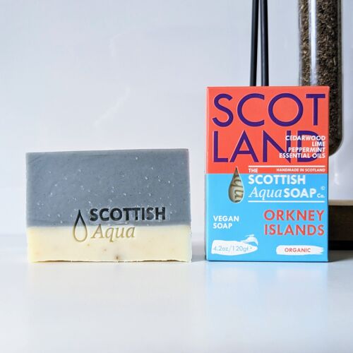 SOAP Orkney Island (Cedarwood, Lime & Peppermint)