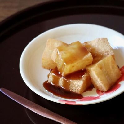 Mochi salado con salsa de soja 130 gr