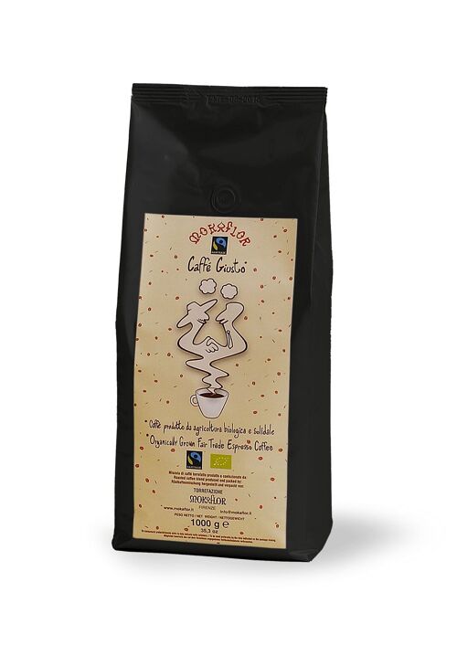 Caffè Giusto, Fairtrade Bio, Beans, Bag 1000 g