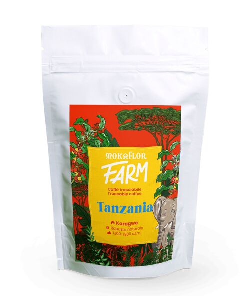 Mokaflor FARM Tanzania Karagwe 250 g in beans