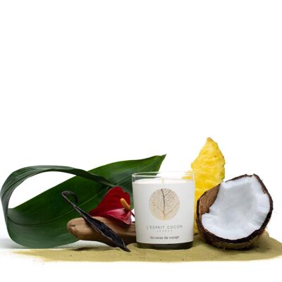 Soy wax candle AT THE HEART OF THE JOURNEY
