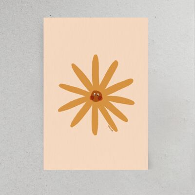 Card - A yellow daisy