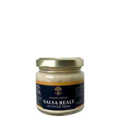 Salsa real con trufa blanca