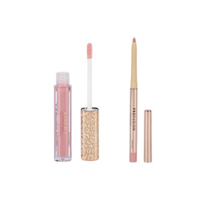 Lip Envy – Lipgloss- und Lippenstift-Duo – Pink Aura