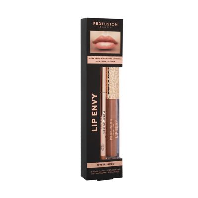 Lip Envy - Duo lucidalabbra e matita labbra - Crystal Nude