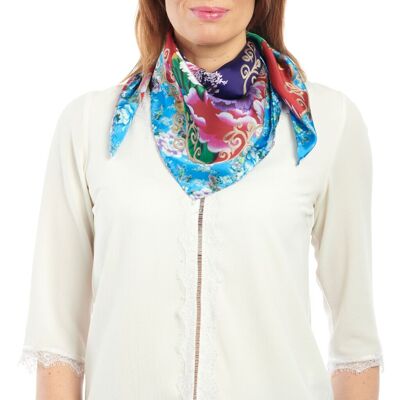 Foulard chinoiserie