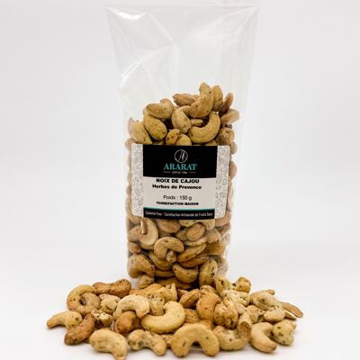 CASHEWNÜSSE MIT KRÄUTERN – Geröstet und gesalzen