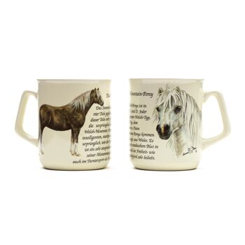 Mug Welsh Mountain Pony par 3 pièces 1
