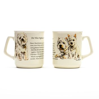 Mug West Highland White Terrier par 3 pièces 1