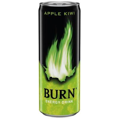 Burn Apple Kiwi Energy Drink