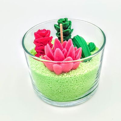 Kit creazione candele “Il mio giardino Zen”