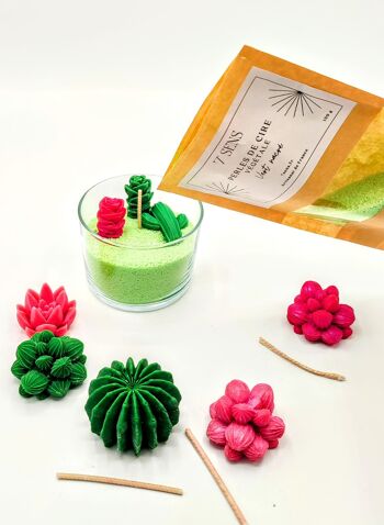 Kit de création de bougies " Mon jardin Zen" 3