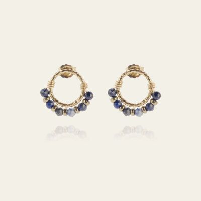 Pair of Helyos earrings - Natural stones