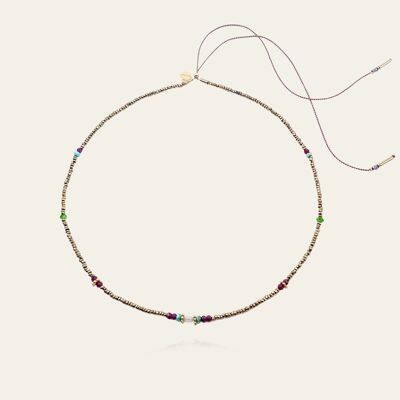 Noya necklace - Natural stones