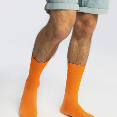 Essential Collection – Einfarbige Socken – Orange – Tangy Tango