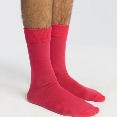 Essential Collection - Solid Colour Socks - Pink - Rosy Charm