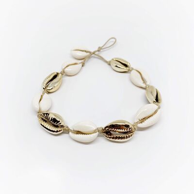 Bracelet de cheville Cauris - Gold