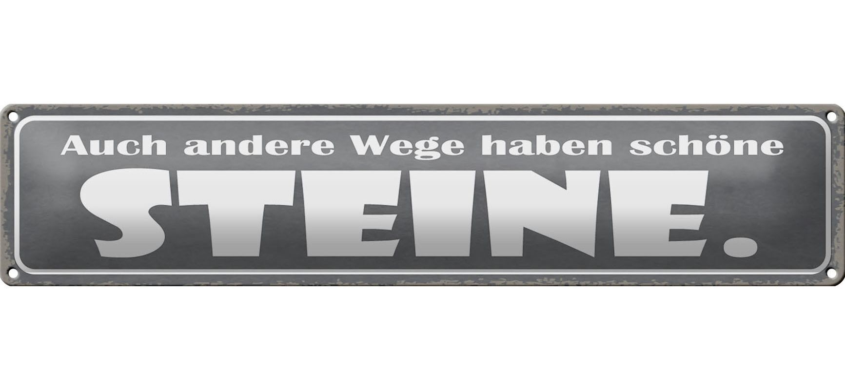 Targa in metallo con scritta 46x10 cm, anche in altri modi è presente una decorazione a stelle