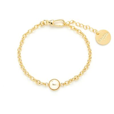 Mini Nélya Gold Pearl Bracelet