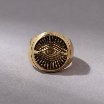 Bague de protection contre le mauvais œil Horus Eye