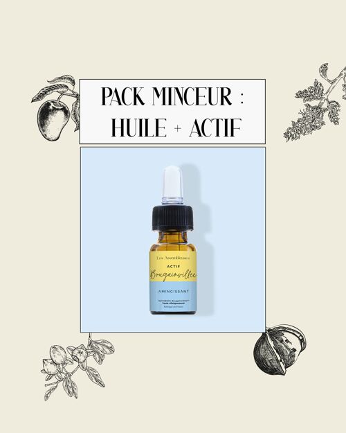 Pack Minceur : Huile + Actif