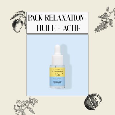 Pack Relaxation : Huile + Actif
