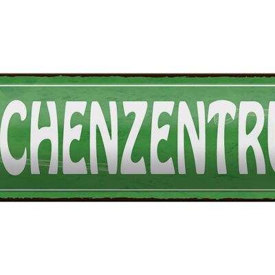 Blechschild Spruch 46x10cm Rechenzentrum Gärtner Garten Dekoration