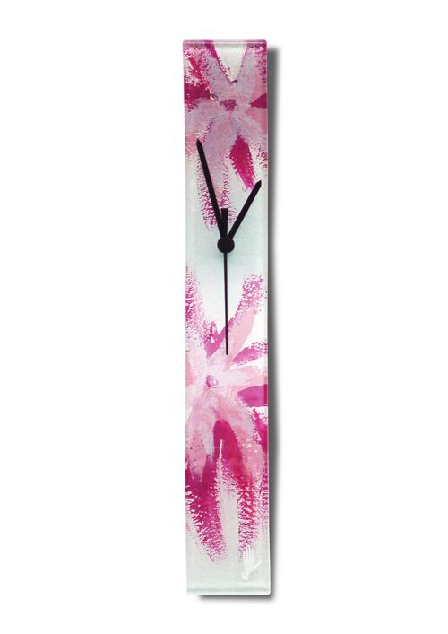 Seastar Pink-Purple Wall Clock 10X41 Cm