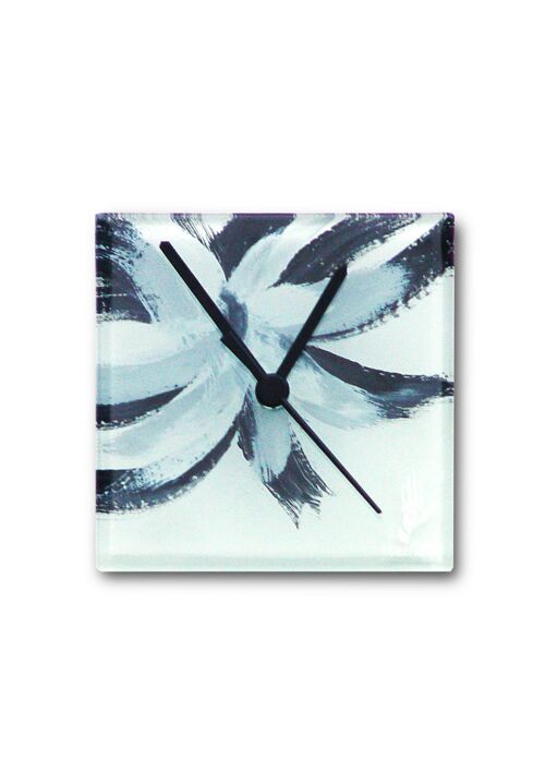 Seastar For White-Black Wall Clock 13X13 Cm