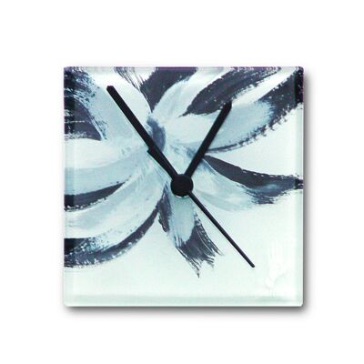Reloj De Pared Seastar Para Blanco-Negro 13X13 Cm