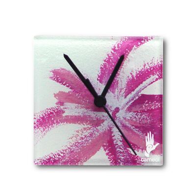 Seastar Pink-Purple Wall Clock 13X13 Cm