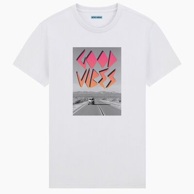 T-shirt unisex da viaggio Good Vibes