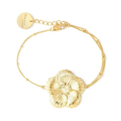 Helios Gold Flower Bracelet