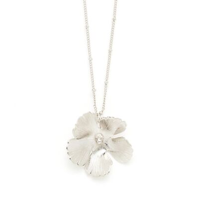 Collier Orphée Argent Fleur