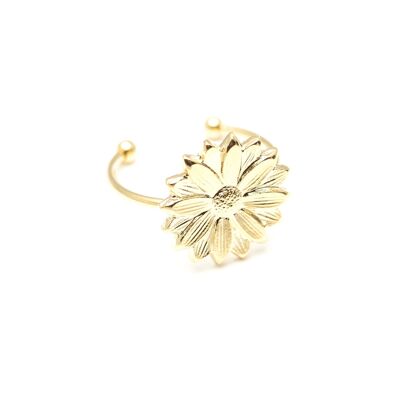 Anillo ajustable Maïa Gold Flower