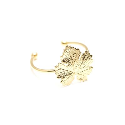 Hera Gold Leaf Adjustable Ring