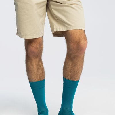 Essential Collection - Solid Colour Socks - Turquoise - Aqua Horizon
