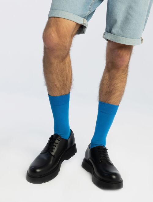 Essential Collection - Solid Colour Socks - Blue - Azure Dream