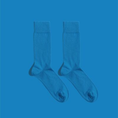 Collezione Essential - Calzini tinta unita - Blu - Azure Dream
