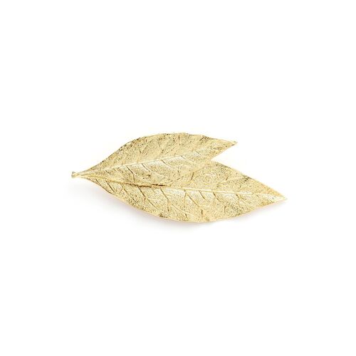 Broche Thalie Or Feuilles