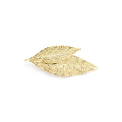 Brooch Thalie Gold Leaves